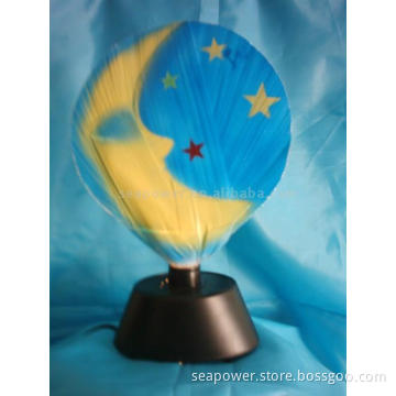 Optic Fiber Moon
